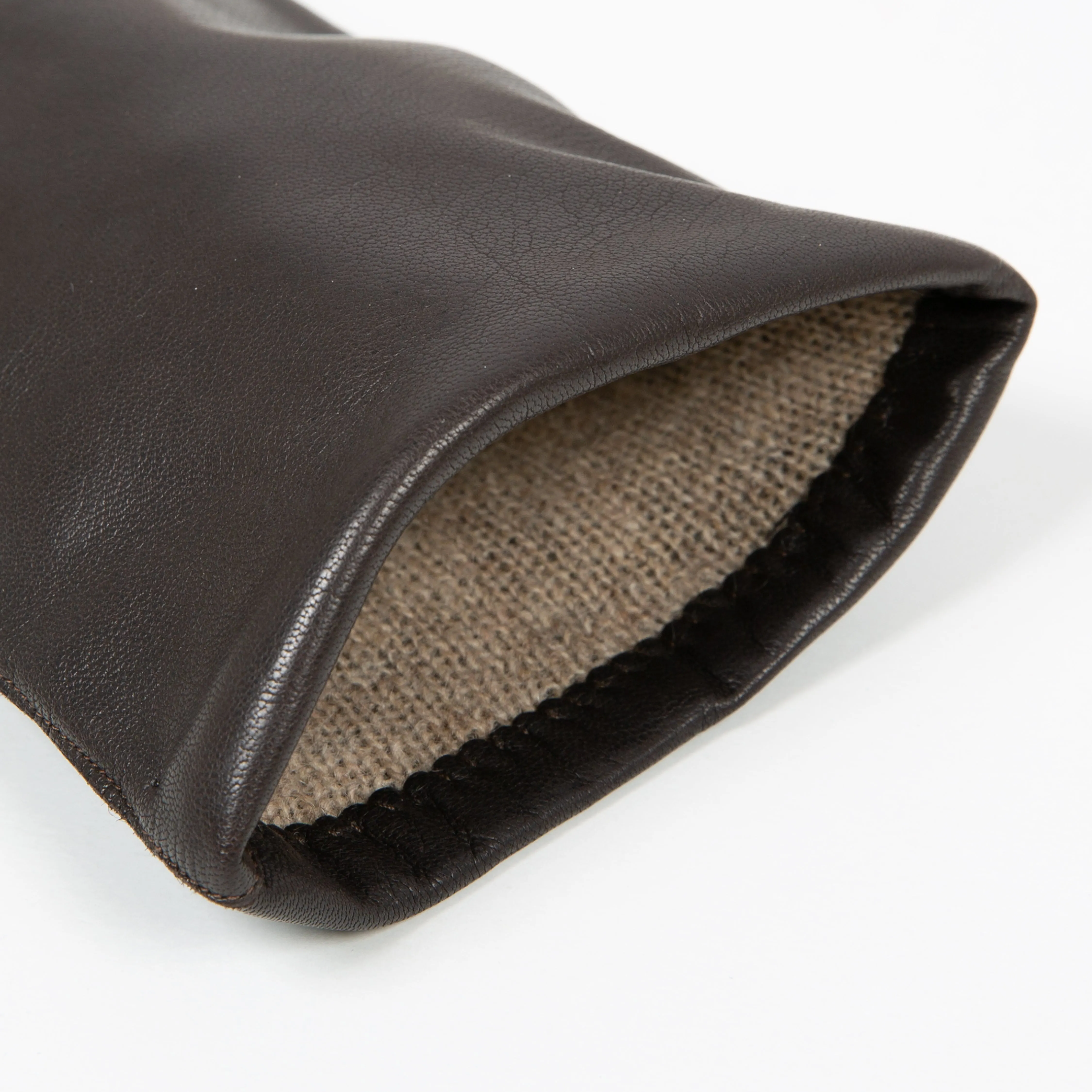 Women's Cashmere-Lined Leather Gloves