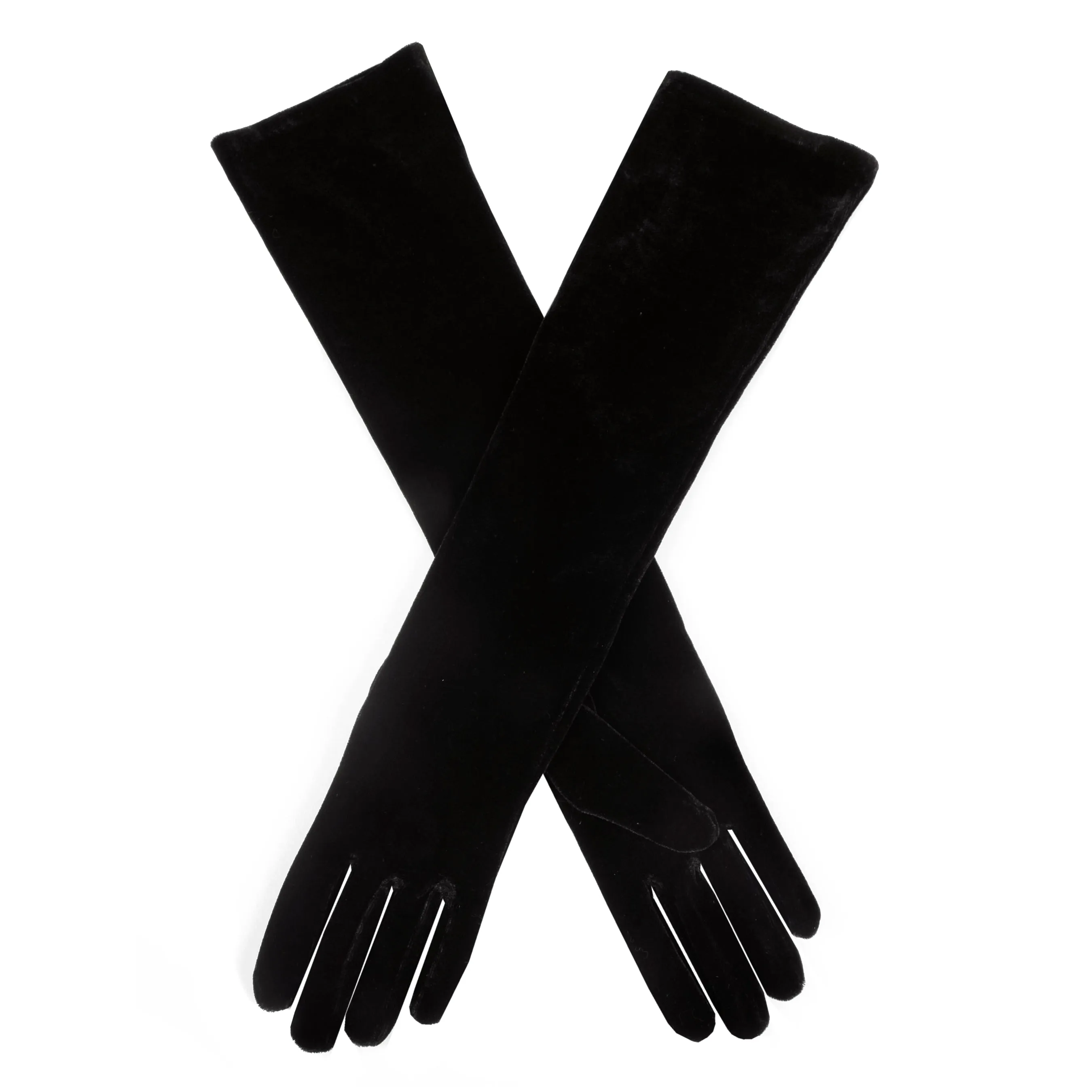 Women's Long Above-Elbow Velvet Gloves