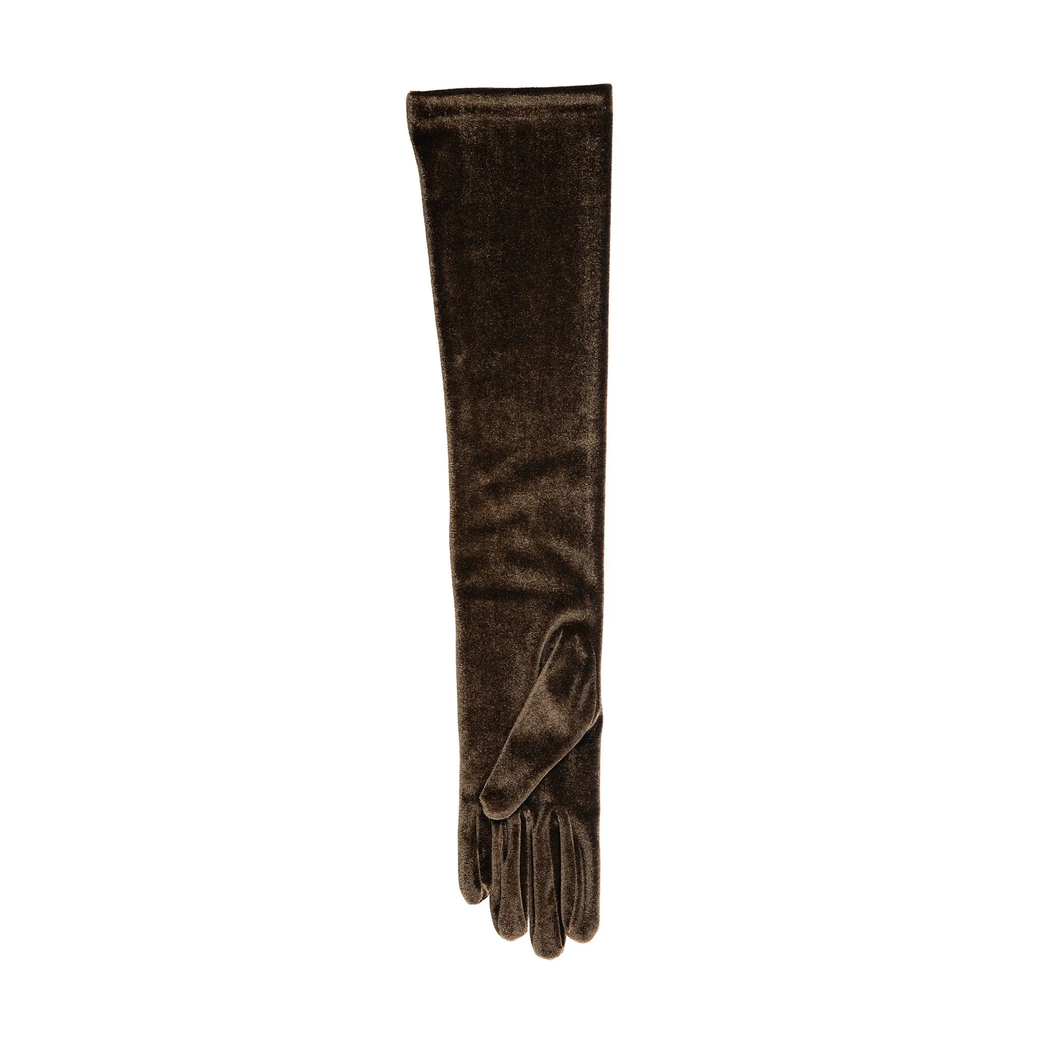 Women's Long Above-Elbow Velvet Gloves